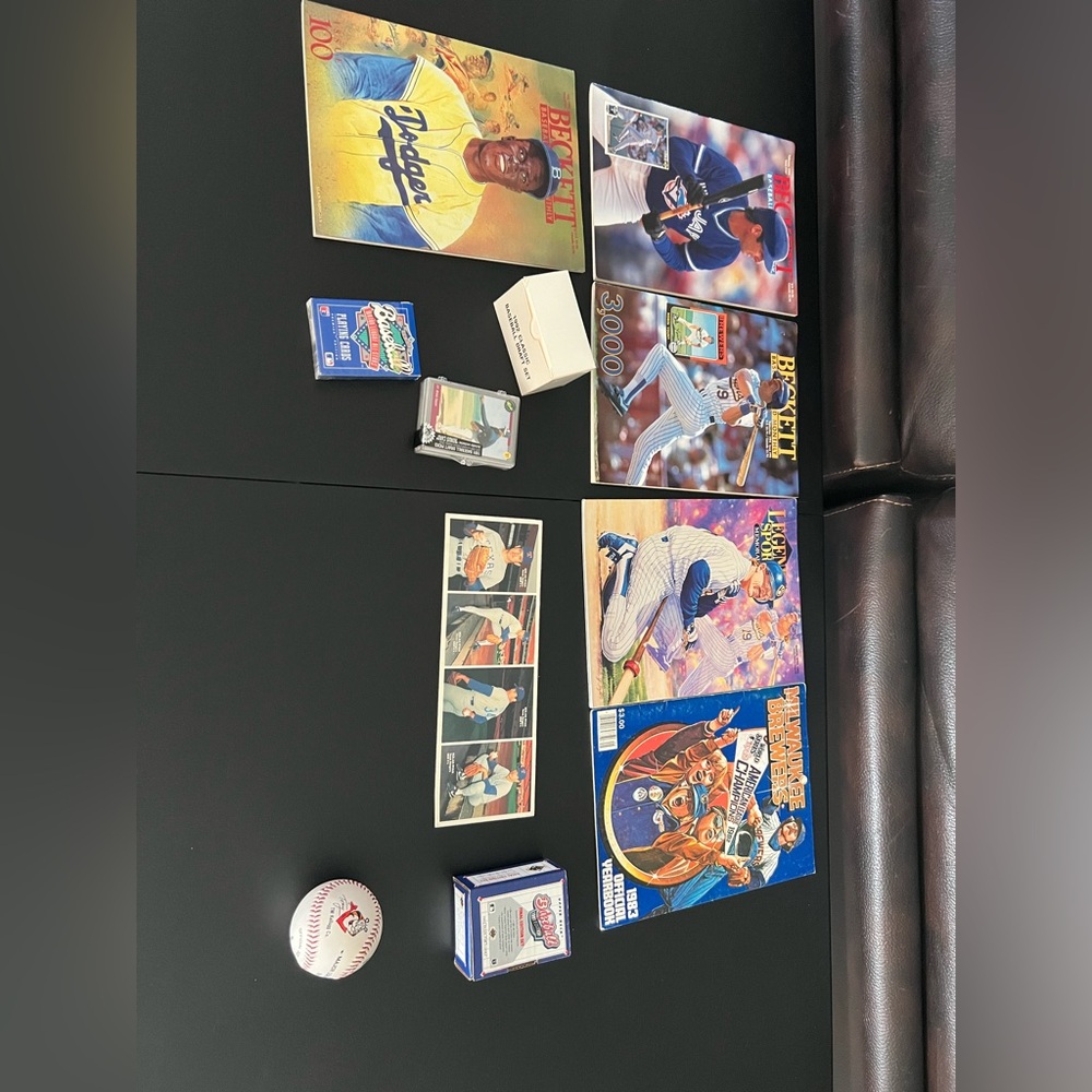 Baseball Memorabilia Collection